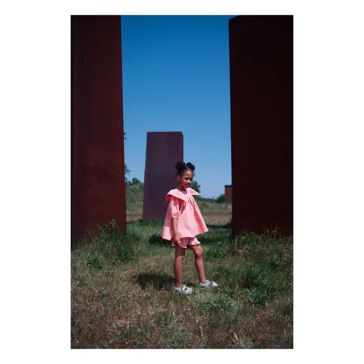 Daily Brat Short Gail Vichy | Rose pêche