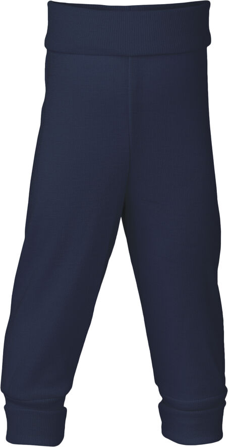 Engel Natur Baby-pants, long, with waistband, GOTS - navy-blue - 50/56 Navy