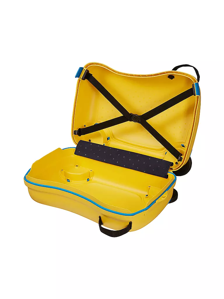 SAMSONITE Kinder Trolley mit vier Rollen DREAM2GO School Bus gelb