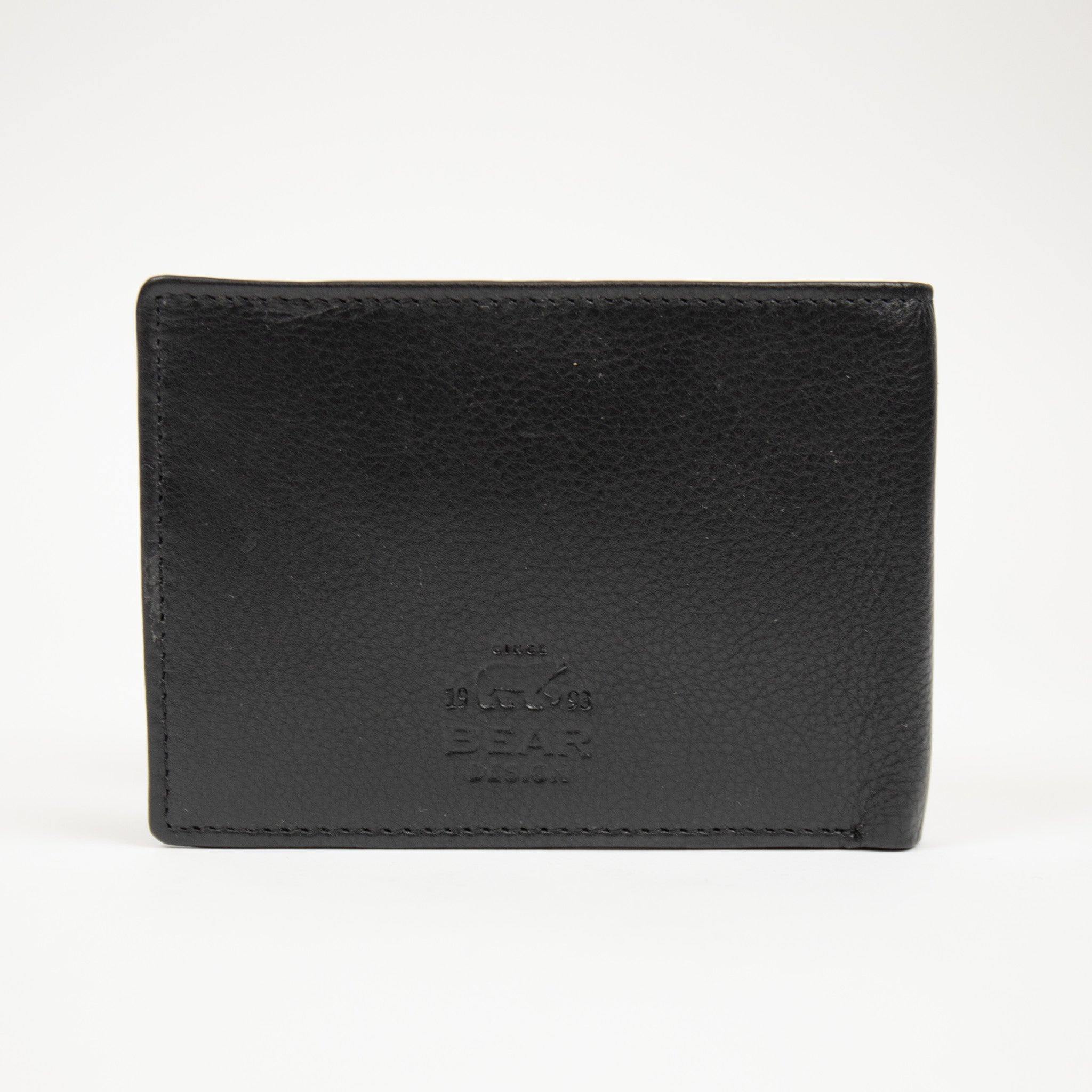 Billfold 'Jan' zwart Zwart (FR)