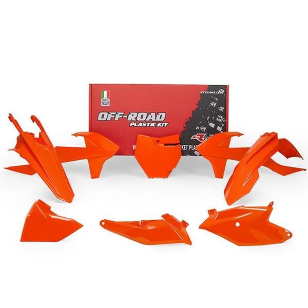 RTECHMX - Kit plastique KTM SX (2018-2022) - RKITKTMAR0185 Orange
