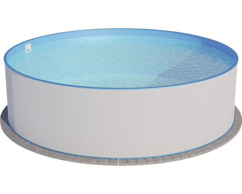 Planet Pool Baja diep zwembadset 3,50 x 1,20 m inclusief ladder en SF 130 zandfiltersysteem