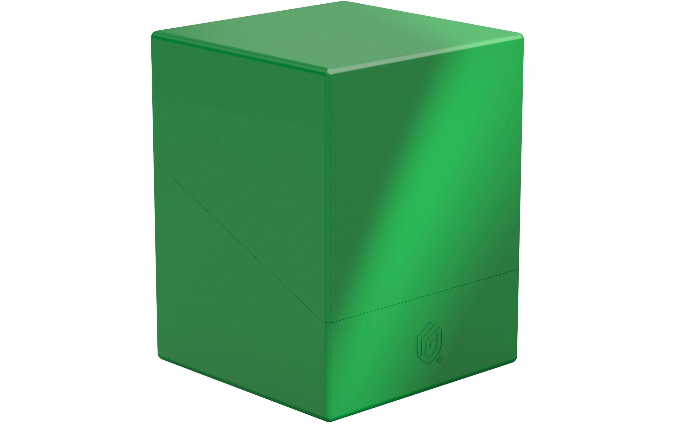 Kartenbox Boulder Deck Case 100+ Solid GrünHochwertige Aufbewahrungsbox für Karten der Standardgrösse