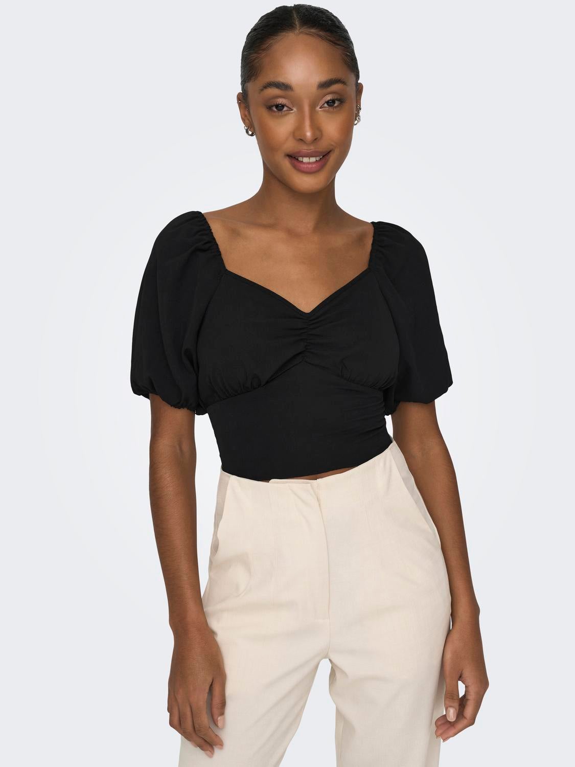 ONLNOVA Top Black