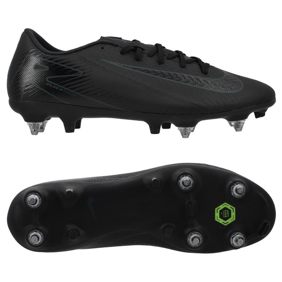 Nike Air Zoom Mercurial Vapor 16 Academy SG-PRO Anti-Clog Shadow - Noir/Vert