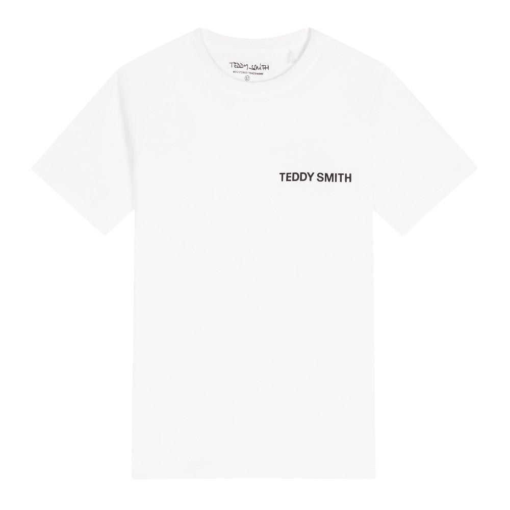 Teddy Smith T-shirt Blanc Garçon Teddy Smith Trequired
