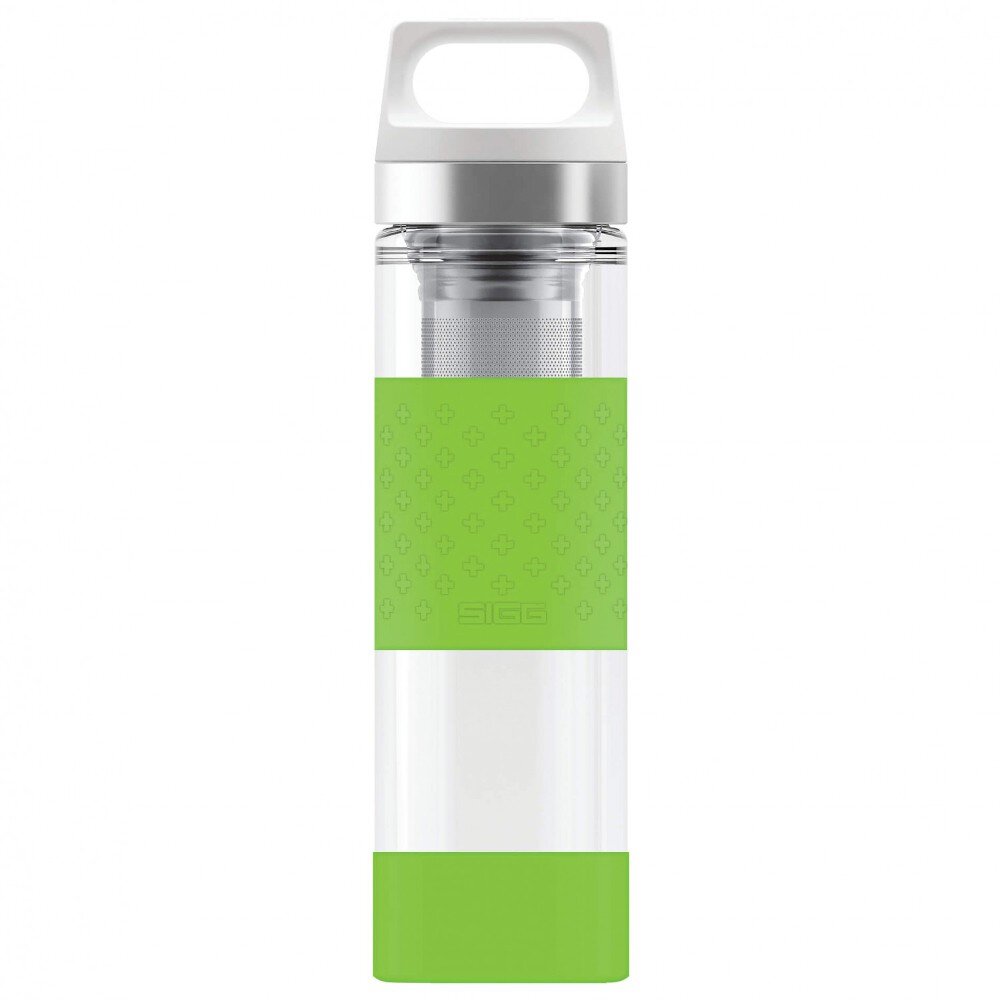 Sigg Sigg 8555.80 Thermoflasche Hot und Cold Glass WMB, 0.4 Liter, green