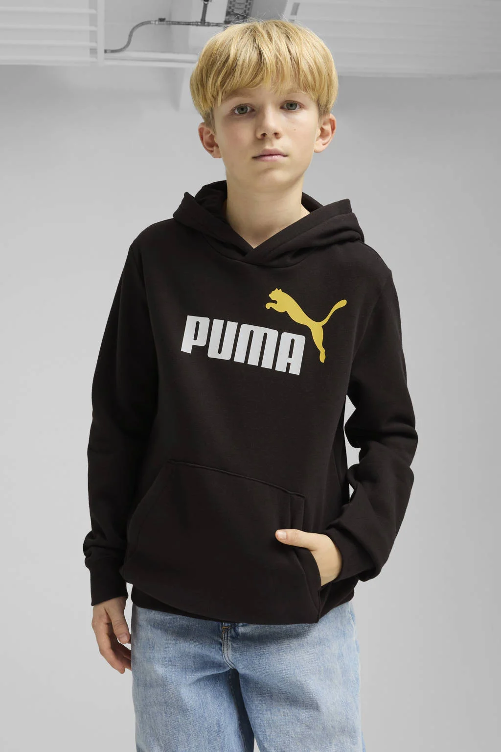 Puma hoodie zwart