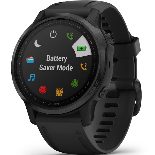 Montre cardio GPS GARMIN FENIX 6S PRO BAND BLACK W/BLACK