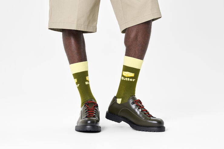 Happy Socks Butter Sock Green