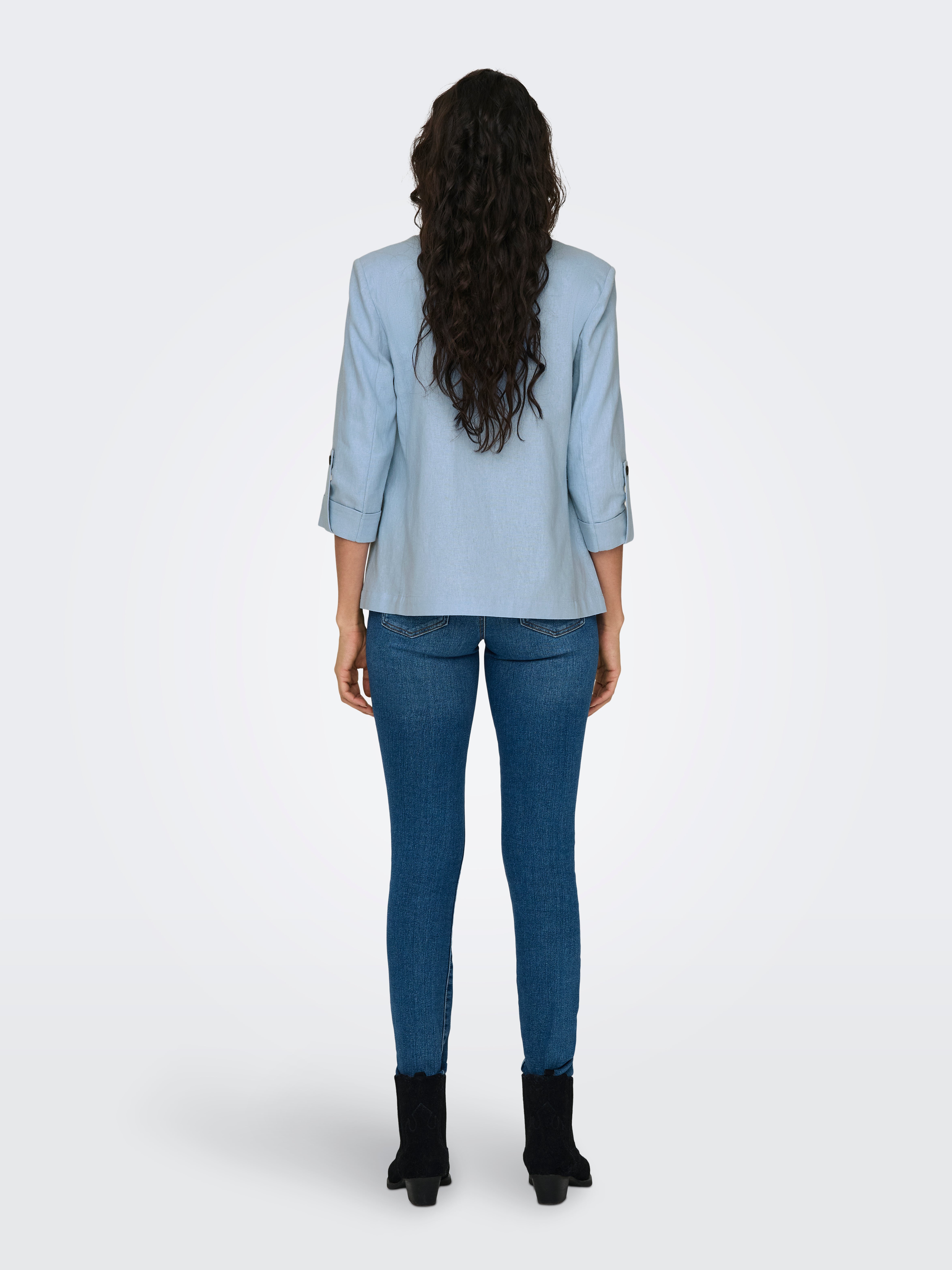 ONLCARO Blazer Cashmere Blue