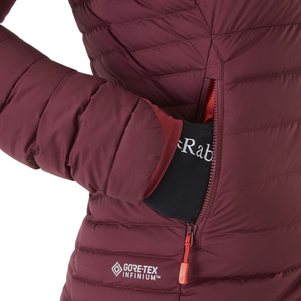 Doudoune alpinisme RAB INFINITY MICROLIGHT JACKET W DEEP HEATHER