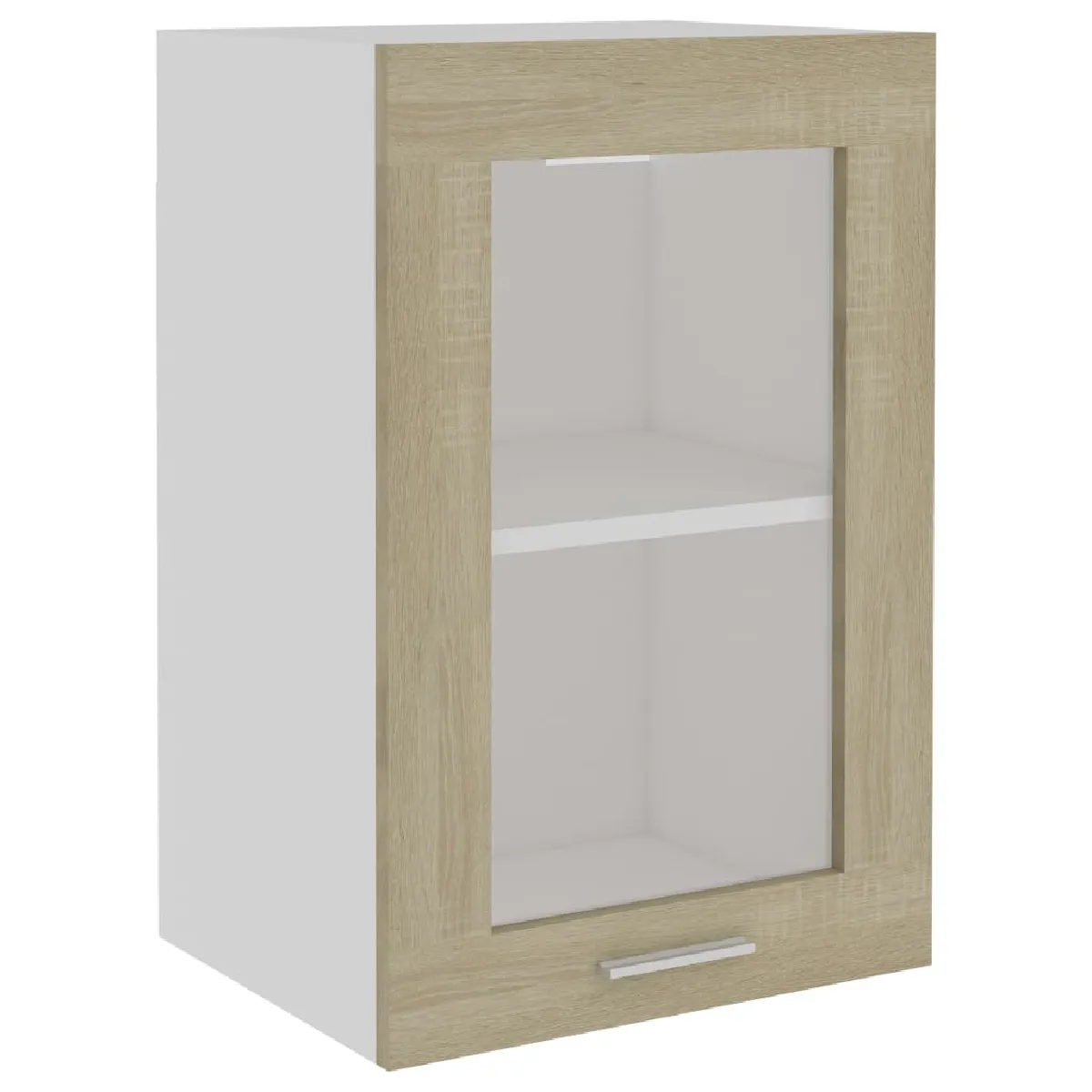 vidaXL - Armoire en verre suspendue