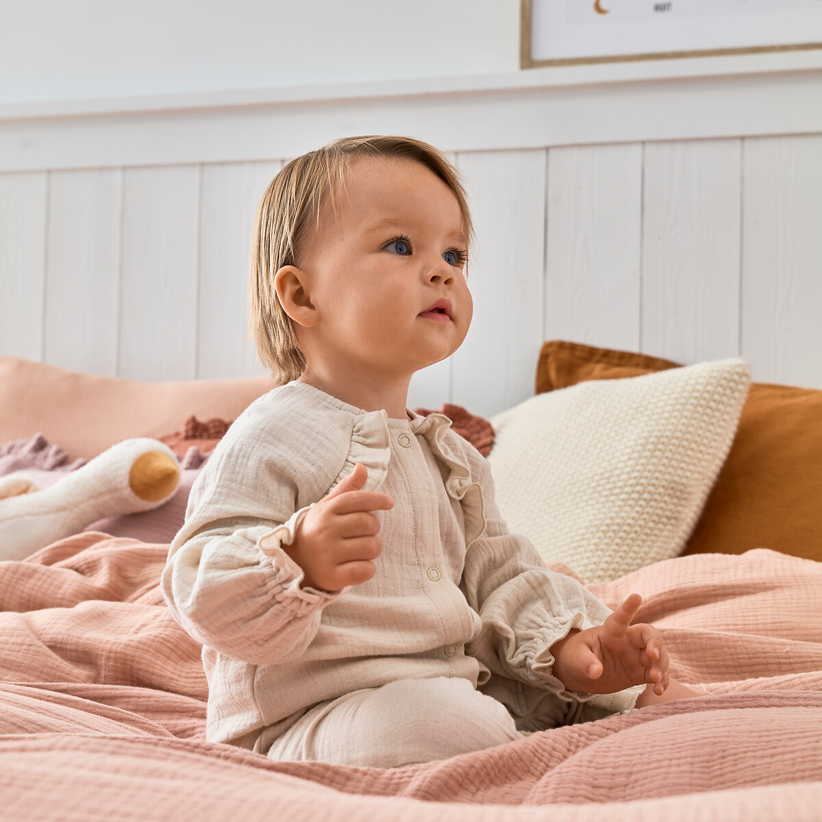 COLEÇÕES LA REDOUTE<br>Lang combipakje met volants, tetra