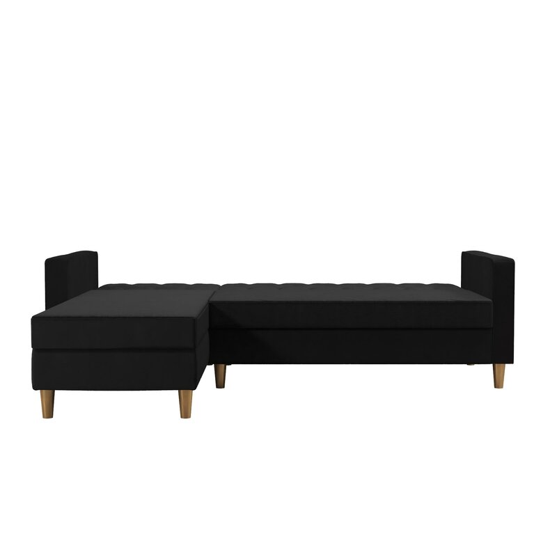 Liberty 84&prime;&prime; Wide Reversible Sleeper Sofa & Chaise