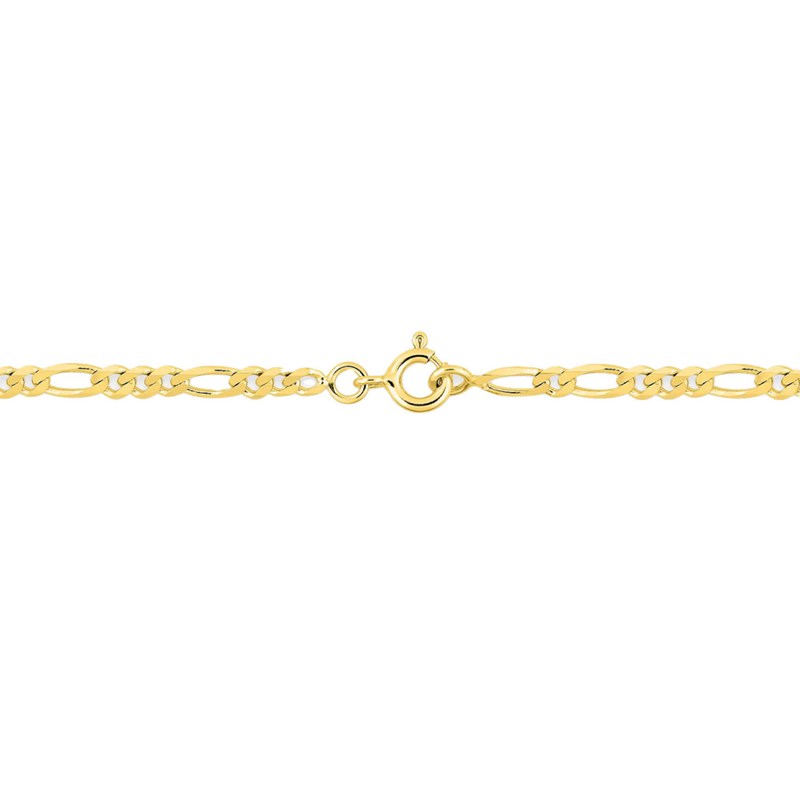 Bracelet Mixte 18 cm - Or 18 Carats - Largeur 3 mm