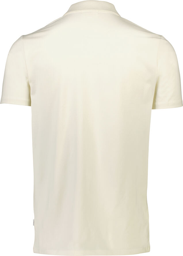 Lindbergh Stretch polo shirt S/S Hvid
