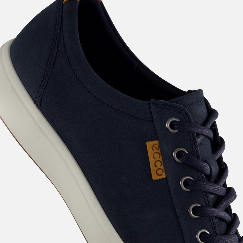ECCO - Soft 7 - Sneaker - Marine Lion - Volnerf Leer