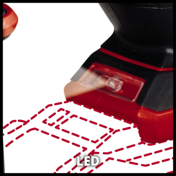 Einhell 18V boorhamer TE-HD 18/20 LI (zonder accu)
