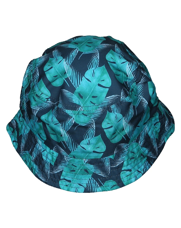 Sommerhut PALMENBLÄTTER in navy