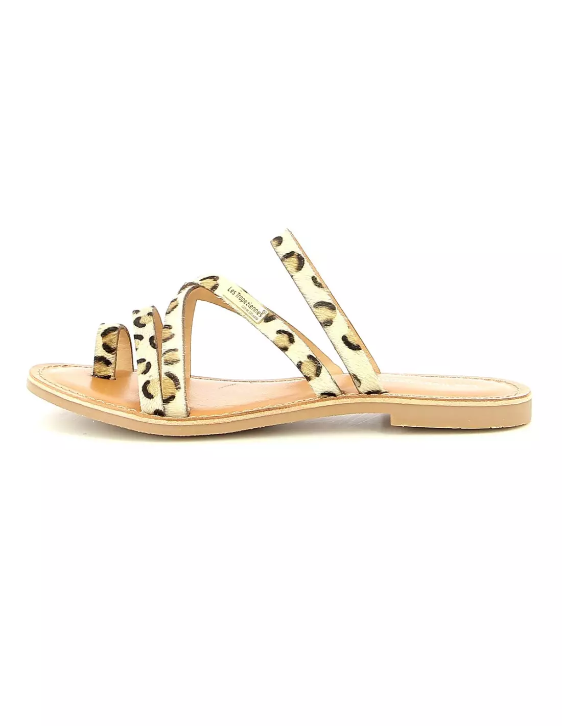 LES TROPEZIENNES HASTARI - Sandales & nu-pieds Leopard