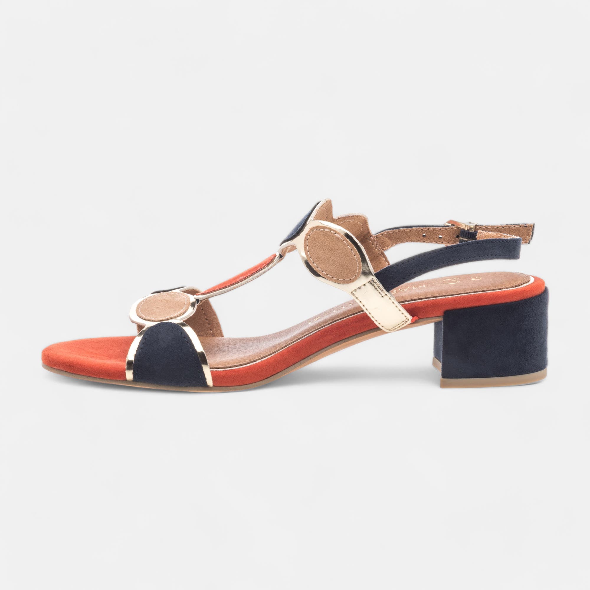Nu-pieds Femme bleu marine