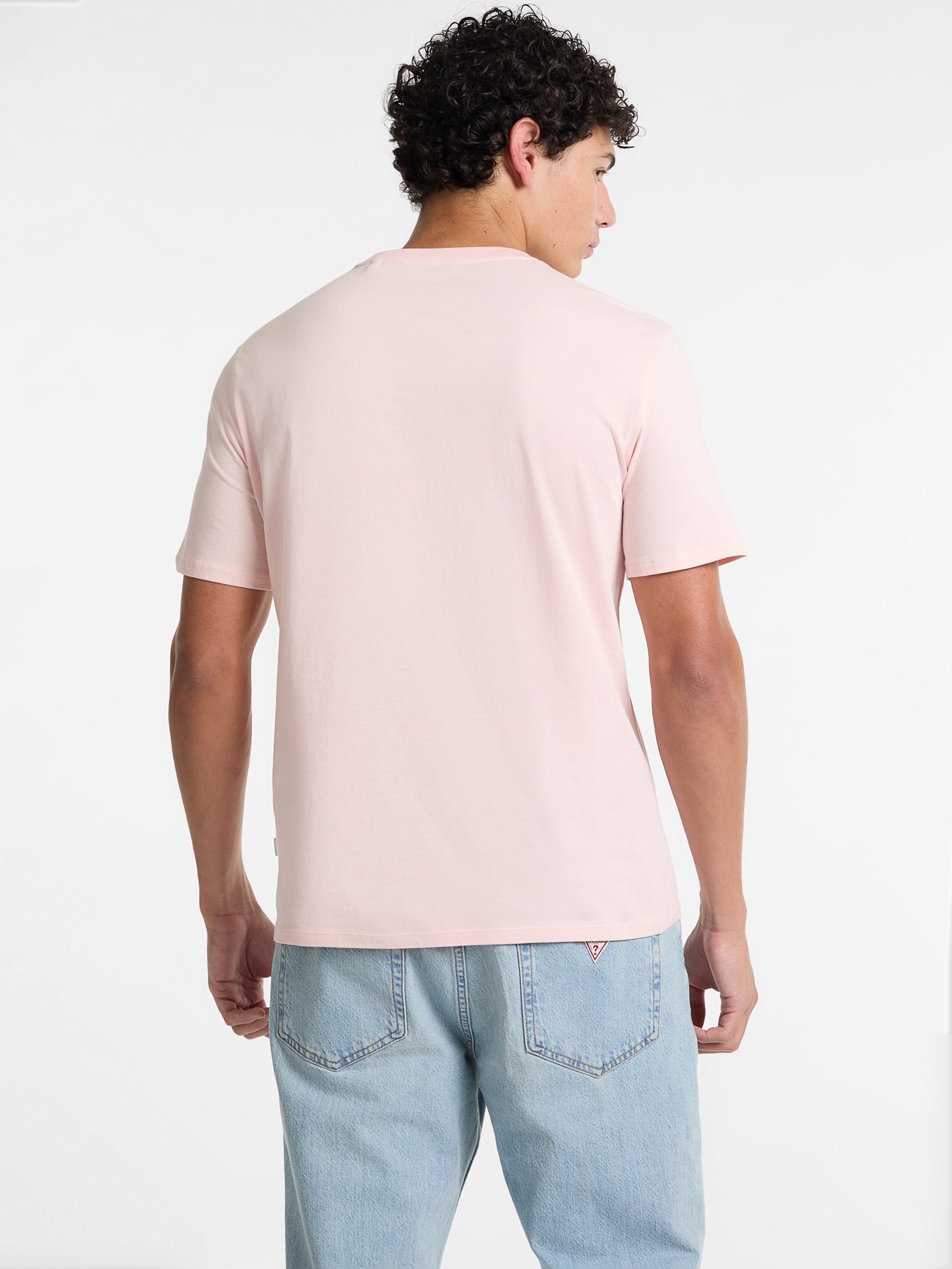 Camiseta Slim com Logo Bordado