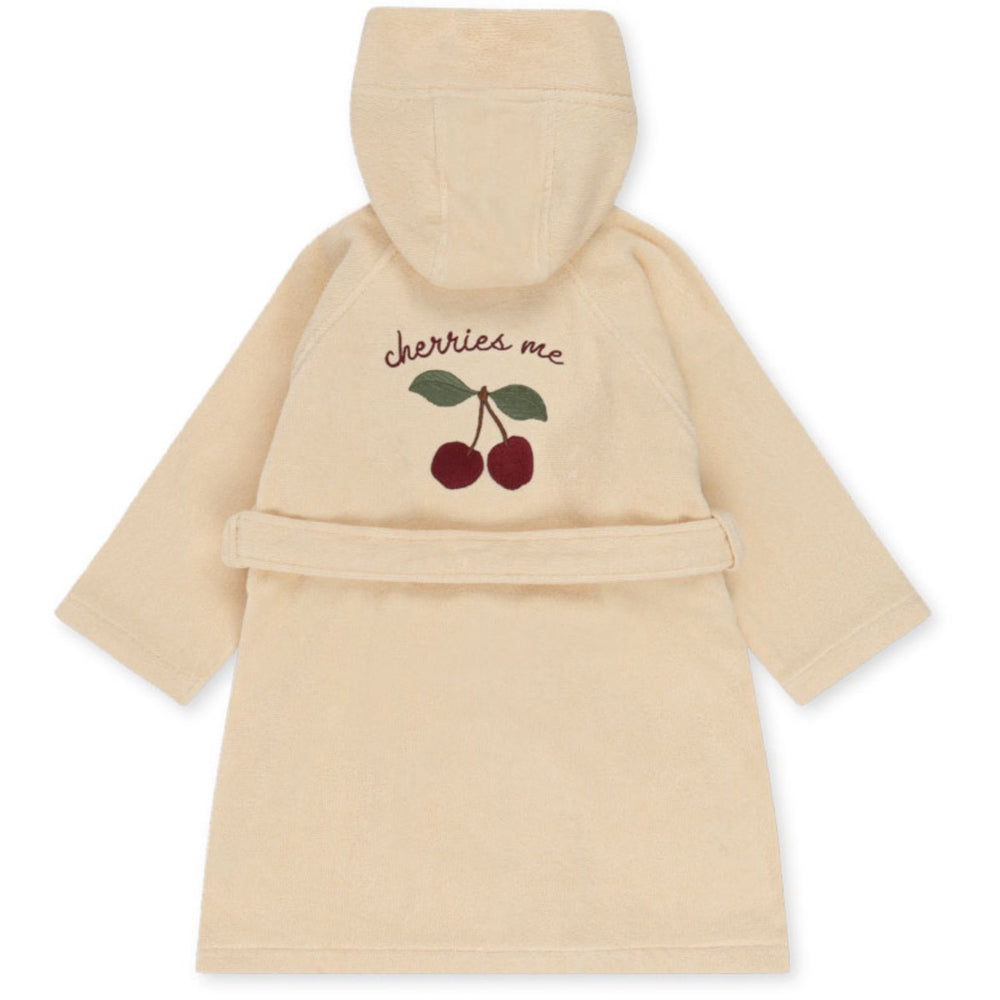 Køb Konges Sløjd Cherry Terry Badekåbe Embroidery GOTS