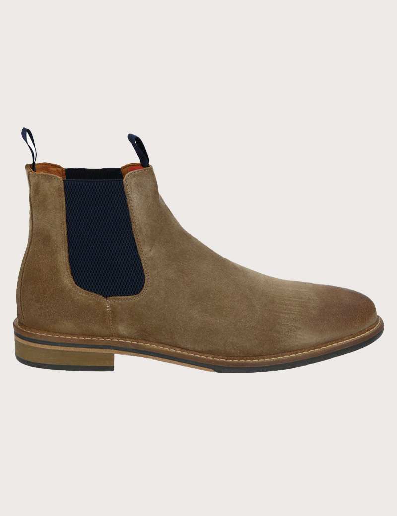 SCHMOOVE BOTTINES PILOT CHELSEA TAUPE
