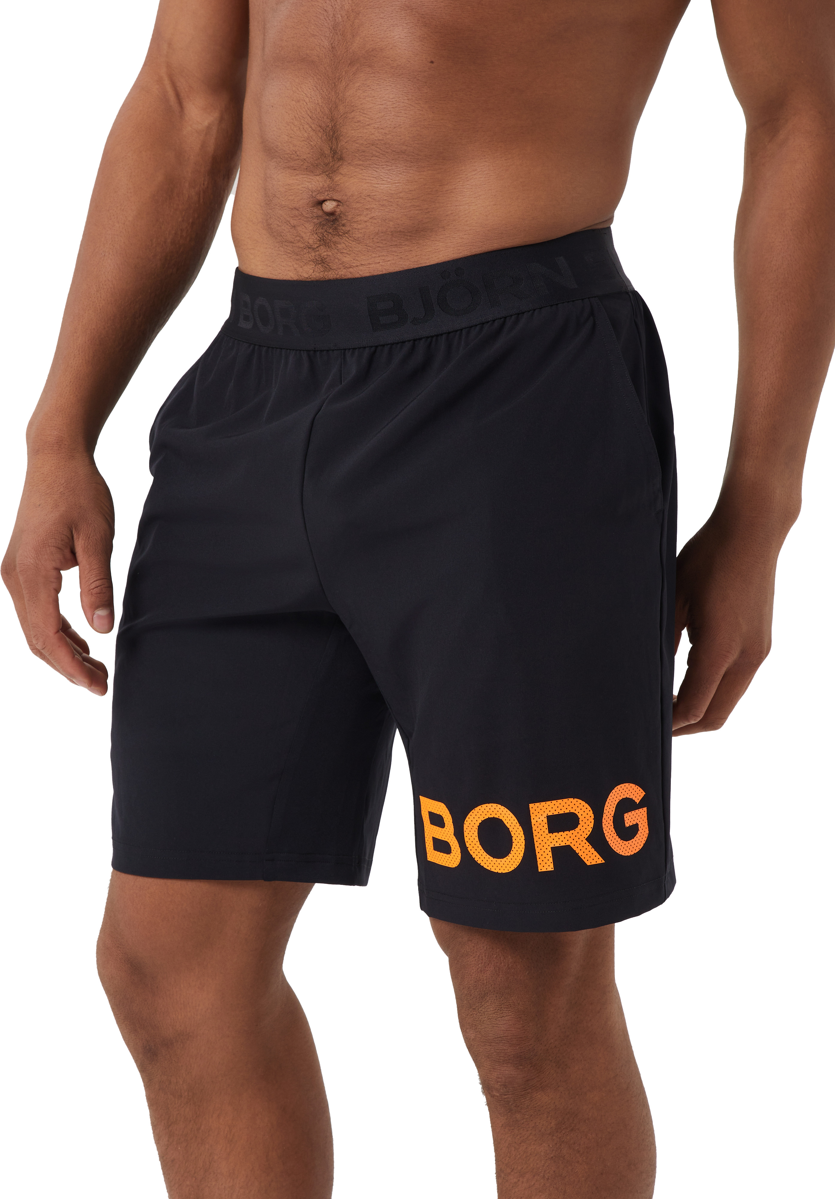Borg Shorts Herre BK014 - Black Beauty