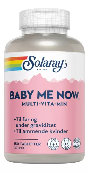 Solaray Baby-Me-Now - 150 tabl.