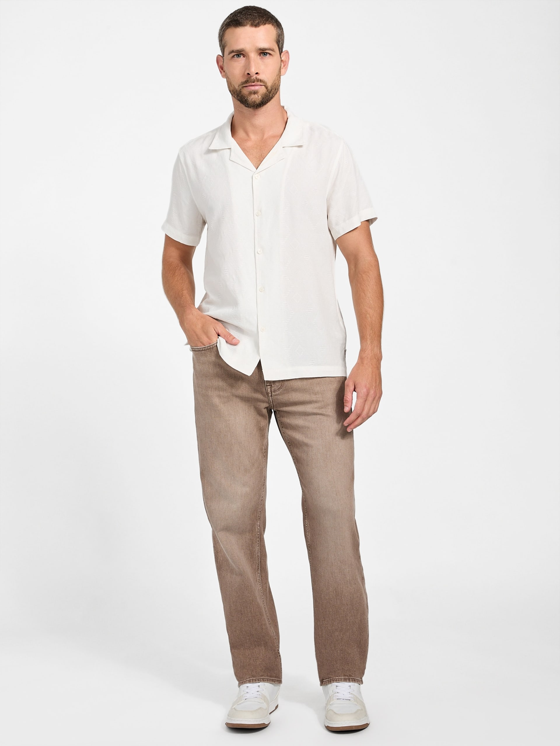 Camisa Eco Diamond Jacquard