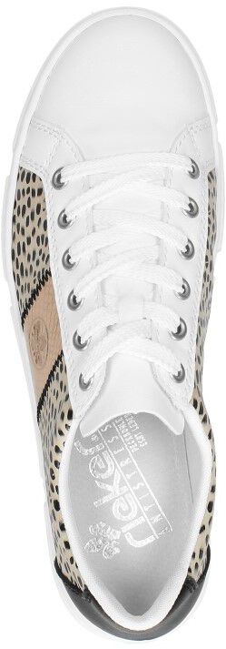 Rieker Veterschoenen Laag wit