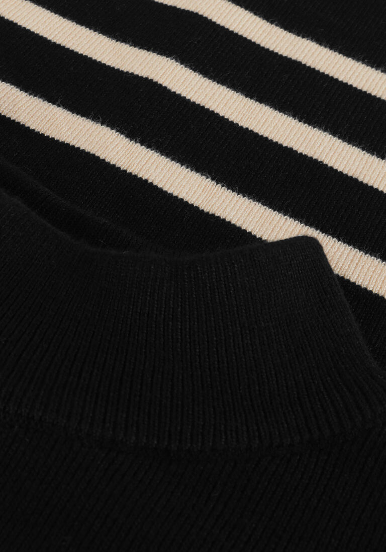 OBJECT zwarte object trui objromia l/s long knit pullover