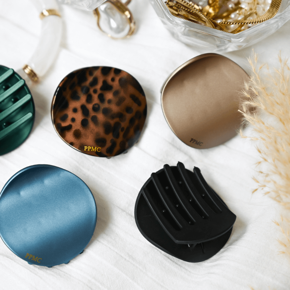Pince Plate Ronde Noir
