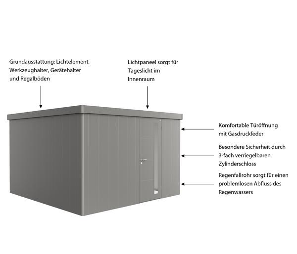 Biohort Gerätehaus Neo 4D, ca. B348/H222/T348