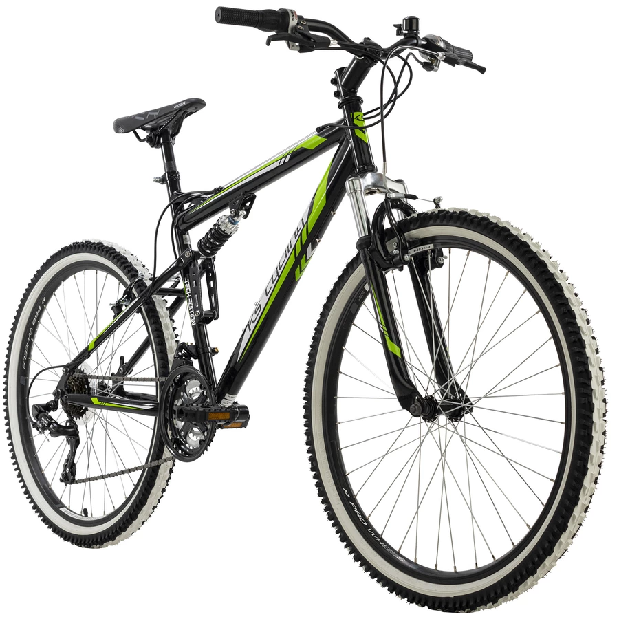 KS Cycling Mountainbike Fully 26 Zoll Scrawler Schwarz