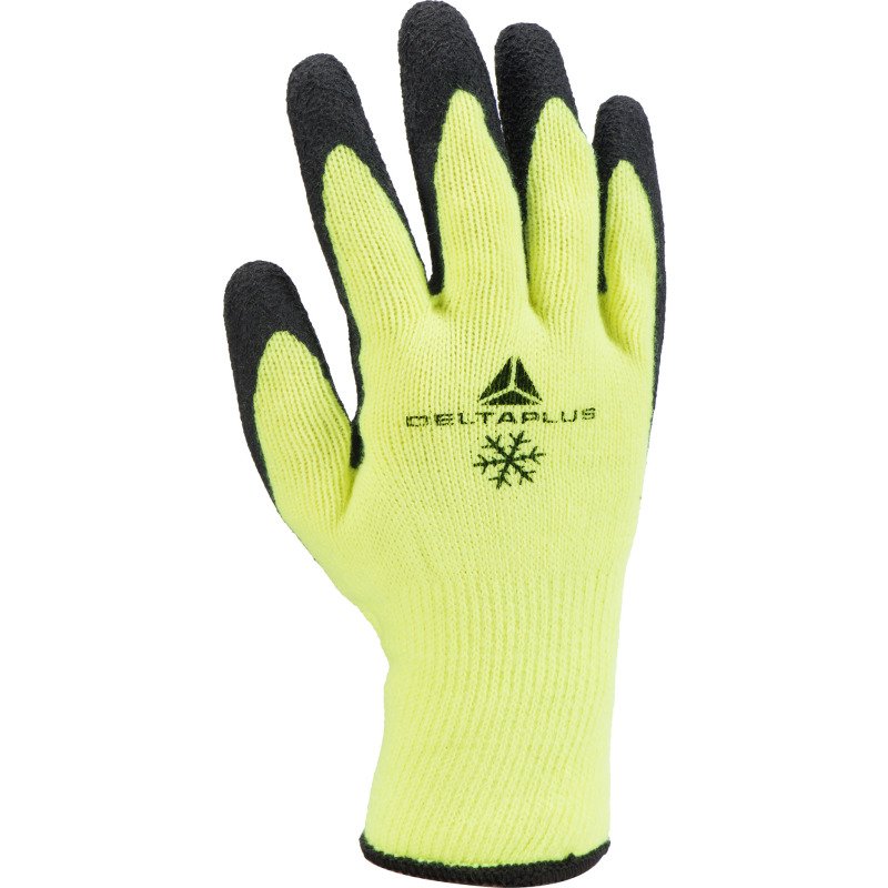 Gants anti-froid Delta Plus APOLLON WINTER VV735 jaune/noir - La paire