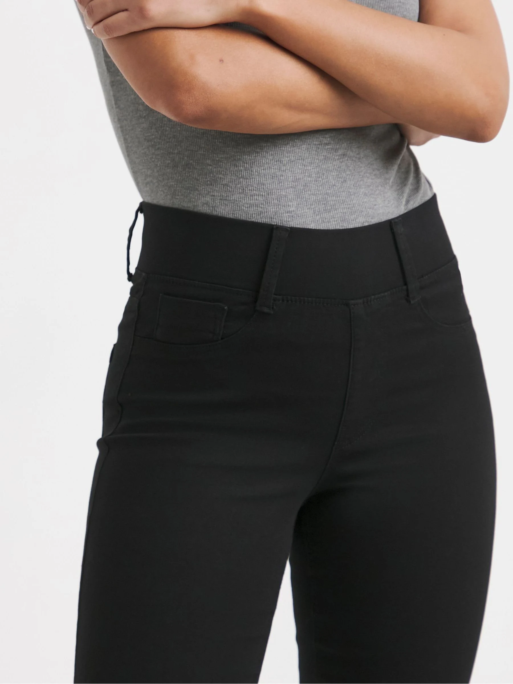 Zwart - Simply Be Slim Pull On Jeggings