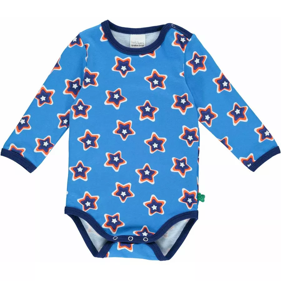 Fred's World Langarmbody blueblueblueMandarin