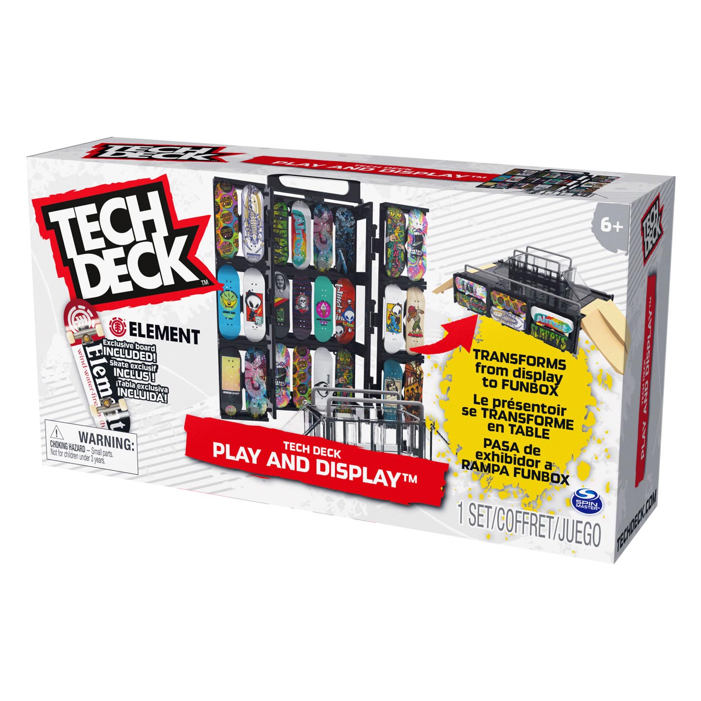 Tech Deck - Transformeer Skatepark en Draagkoffer