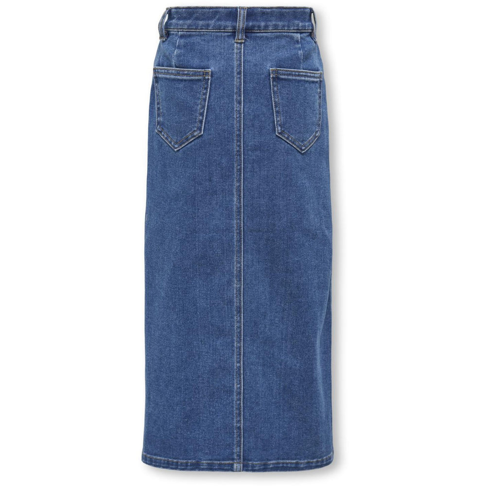 Køb kids ONLY Medium Blue Denim Siri Front Slit Nederdel Denim