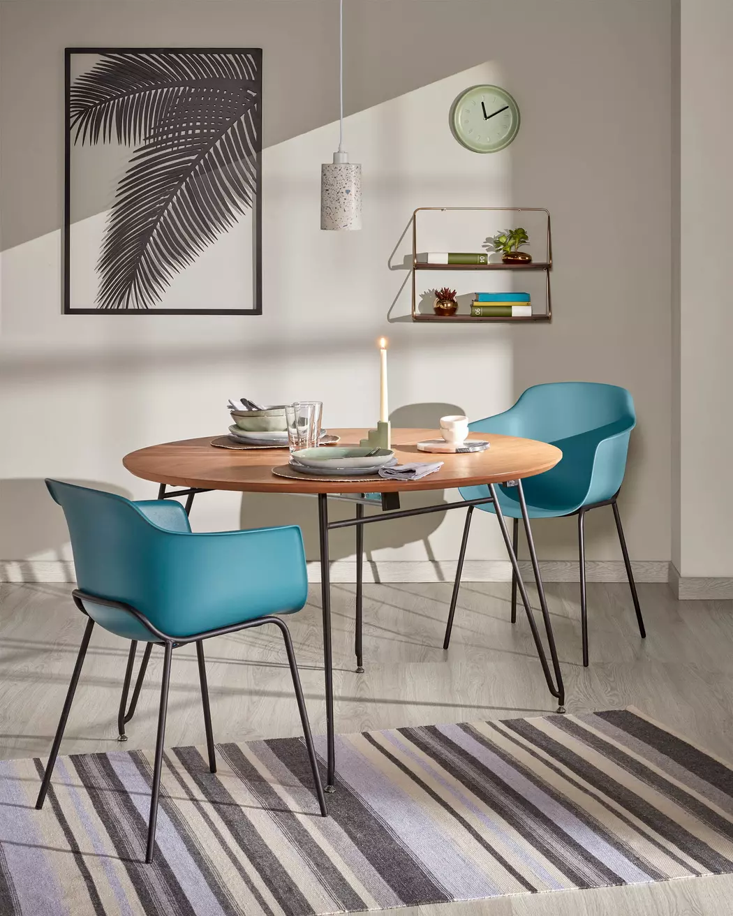 Esstisch mit Auszug Novac Ø 120/200 cm