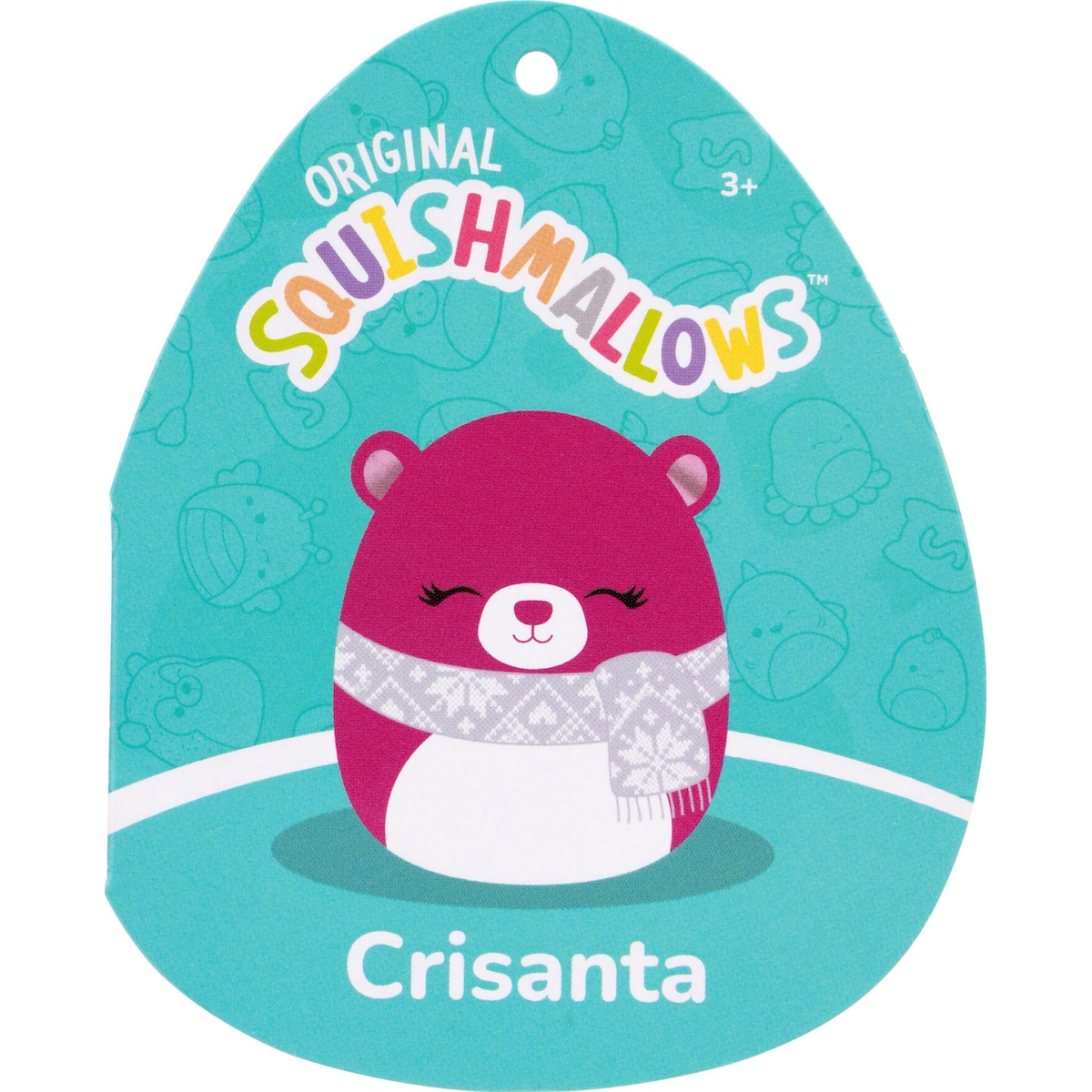 Squishmallows kosedyr (Crisanta Bear)