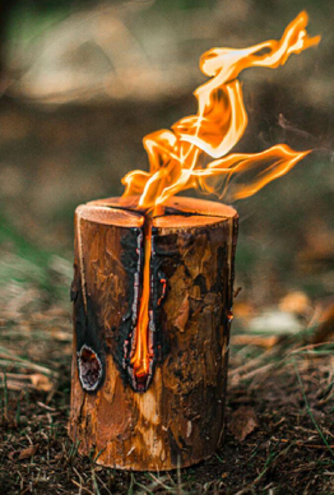 Woodson Citronella Schwedenfeuer 5 Stück Finnenfackel Baumfackeln