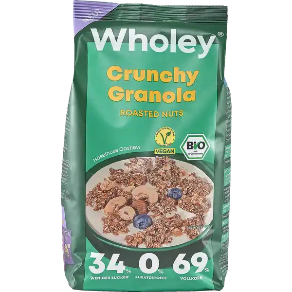 Bio Crunchy Roasted Nuts Granola