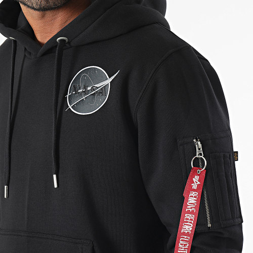 Sweat Capuche Dark Side 108337 Noir Réfléchissant