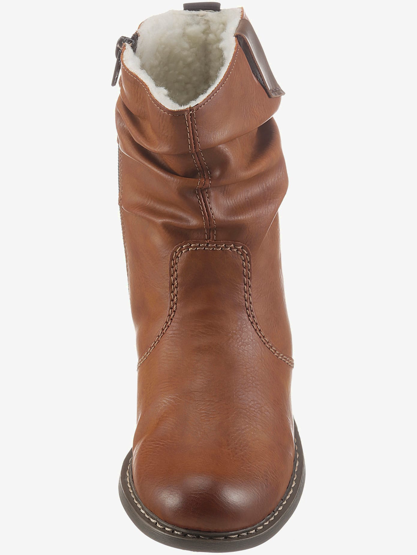Bottines d'hiver fronces tendance