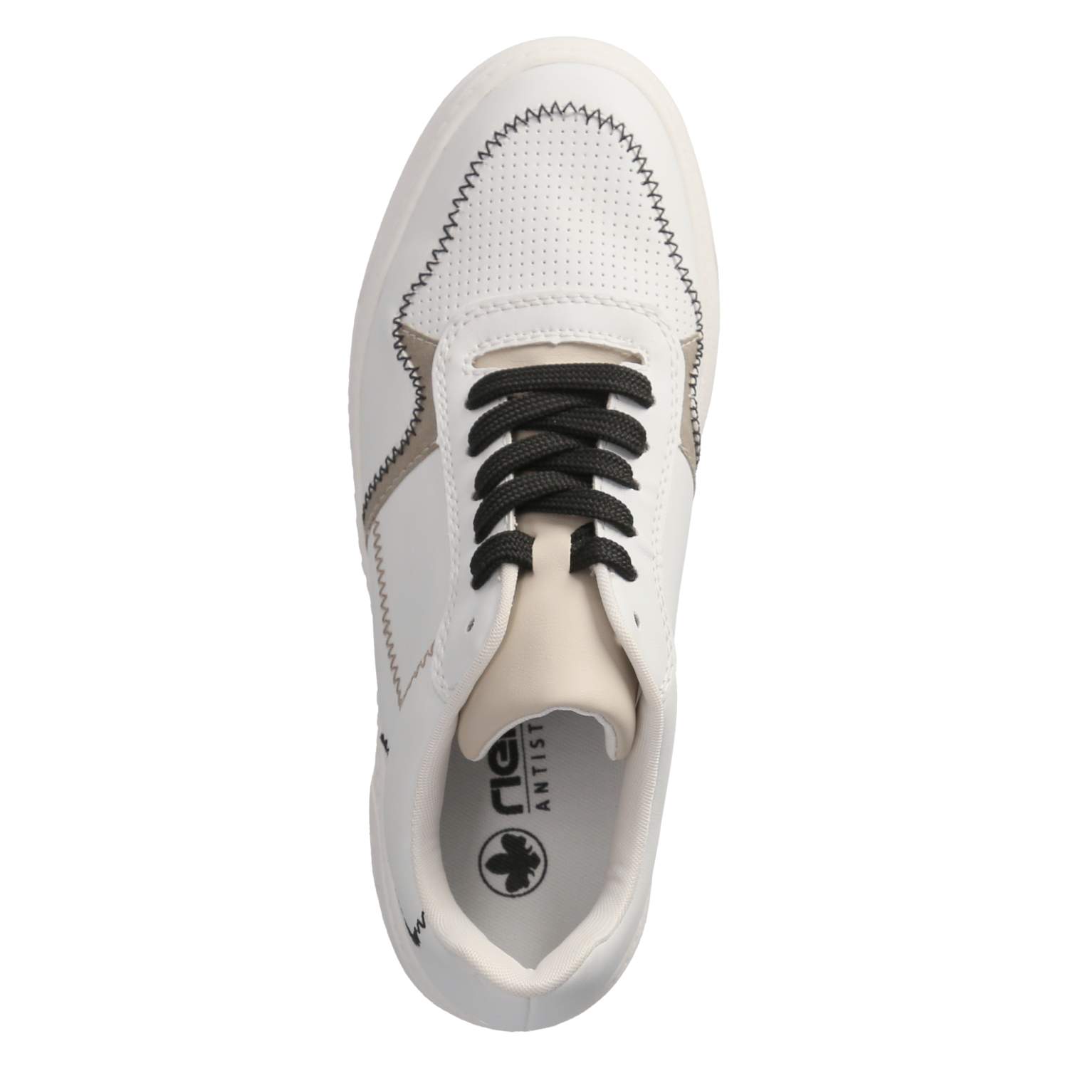 Rieker Low Sneaker - weiß