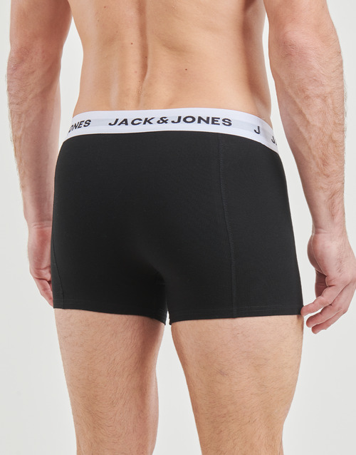 Jack & Jones - JACSOLID TRUNKS 5 PACK OP - Noir